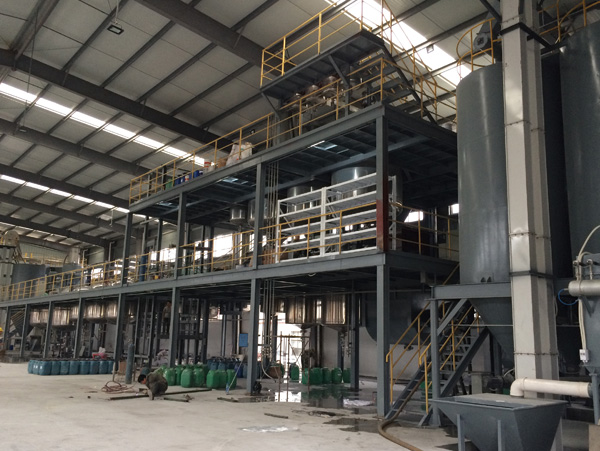 涂料粉液自動(dòng)化生產(chǎn)線